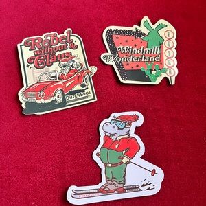 Dutch Bros Christmas Holiday Collectible Stickers
